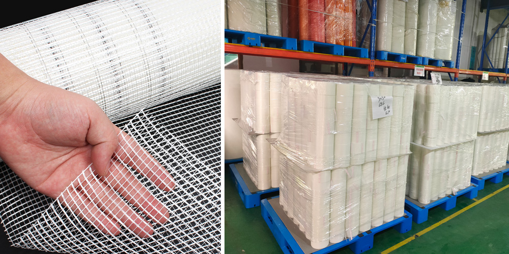 Glass fiber mesh cloth